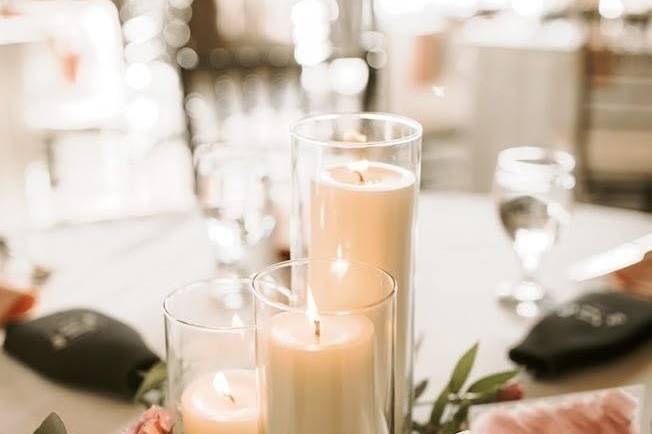 Tablescape candles