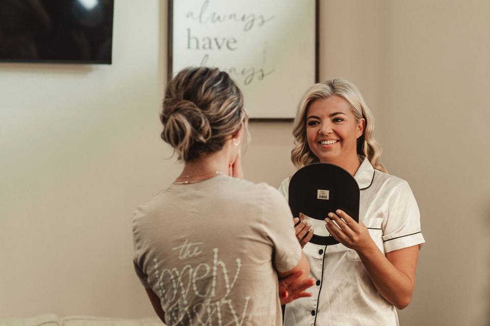 Behind the scenes