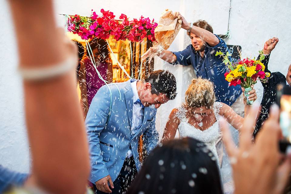 Wedding in Folegandros island