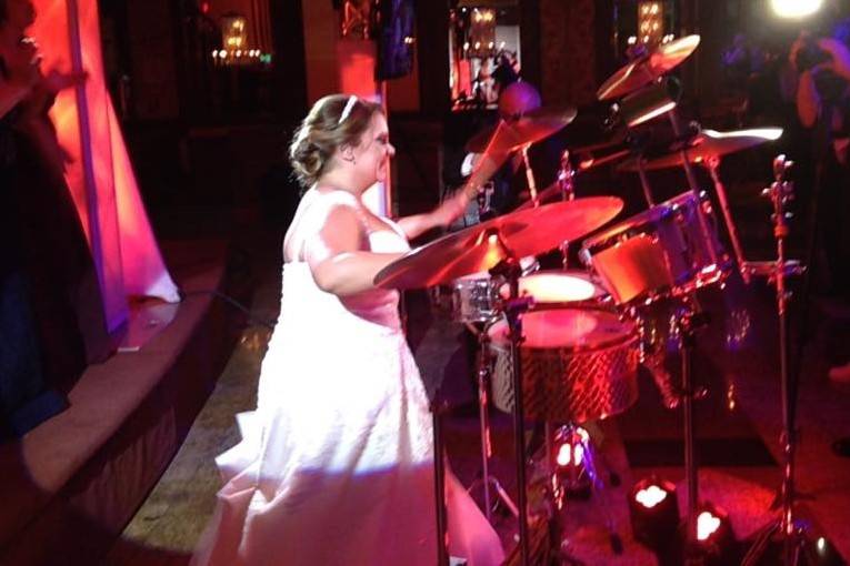 Bride on Percussion