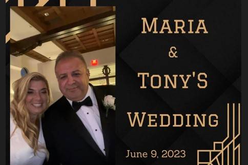 Maria & Tony's Wedding 6/9/23