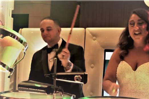 Bride & Groom On Percussion