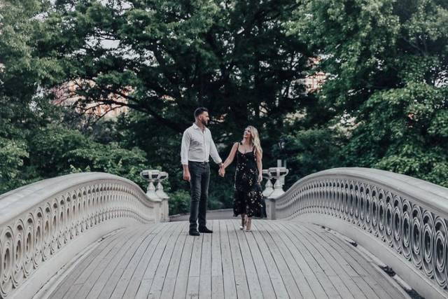 On the bridge