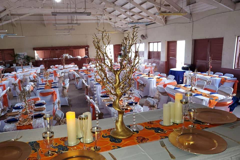 Reception Hall Setup