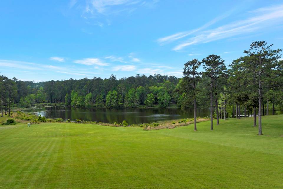 View from the lodge