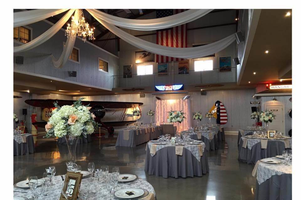 Reception setup