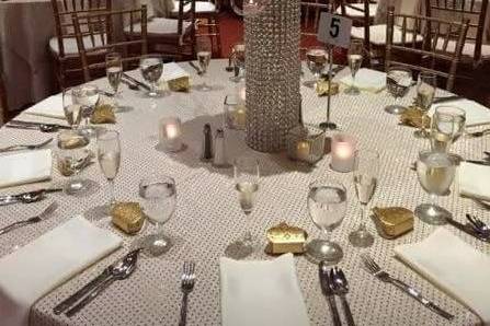 Wedding tablescape