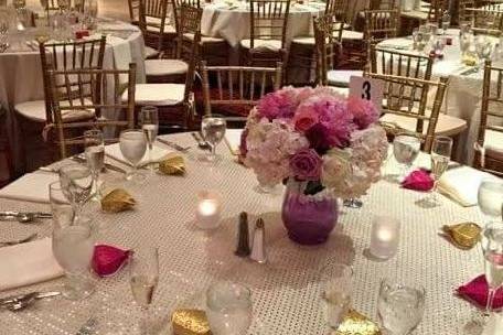 Wedding tablescape