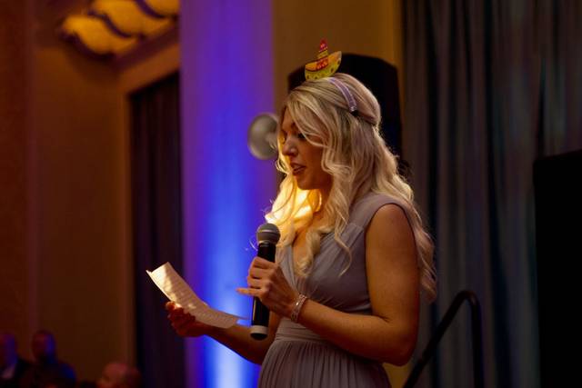 Toasts at the reception