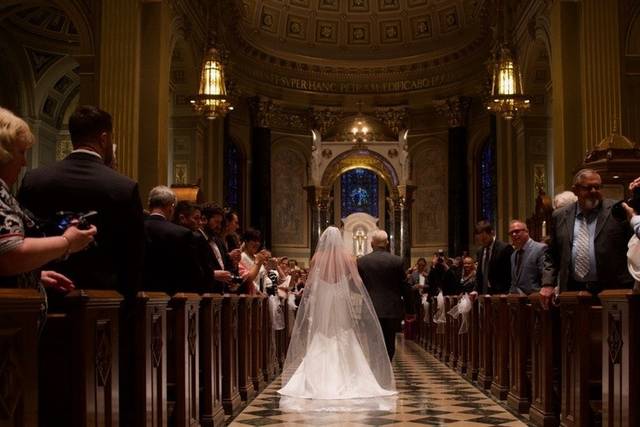 Walking down the aisle