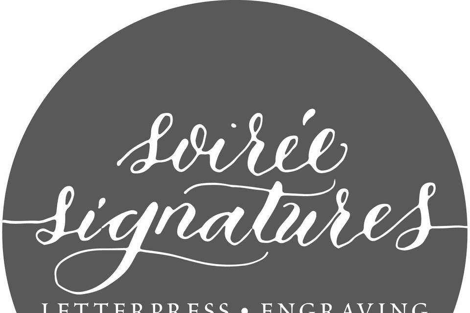 Soiree Signatures Calligraphy and Custom Designed Invitations