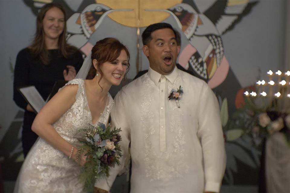 Bethany and Pogi get married