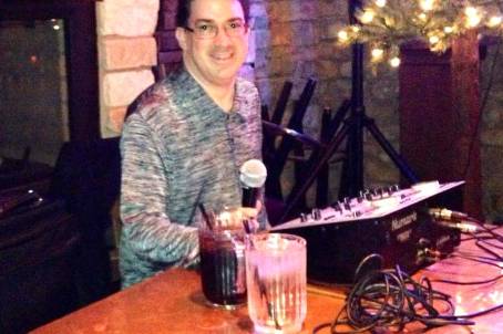 DJ Joe in his elemtn