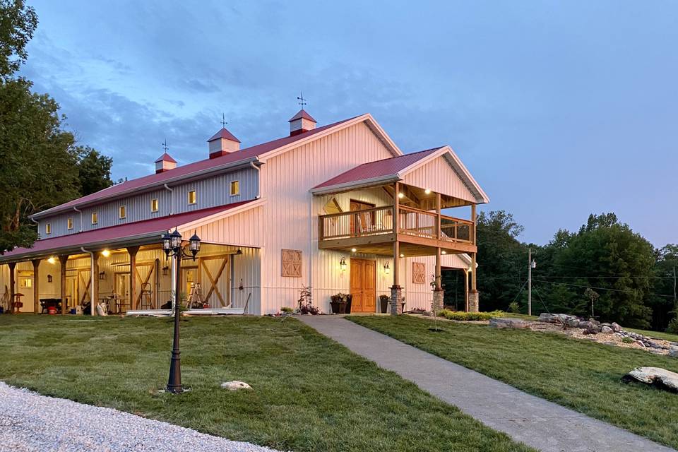 The wedding barn