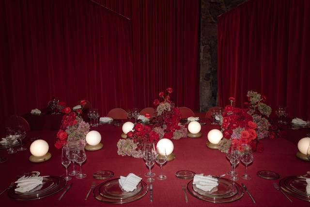 Mid-Century Wedding Dinner
