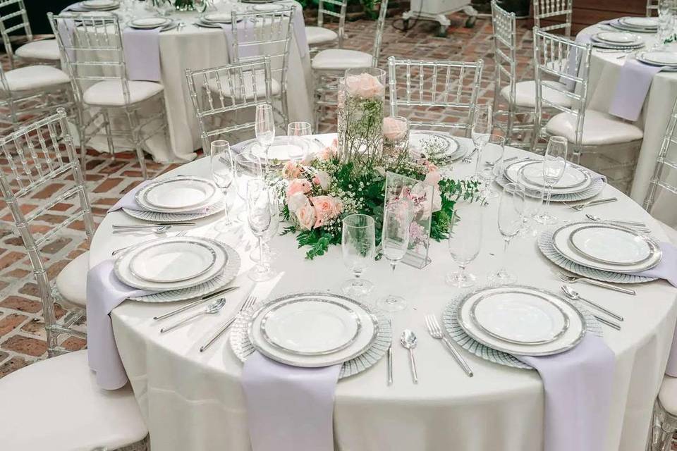 Clear chiavari chairs