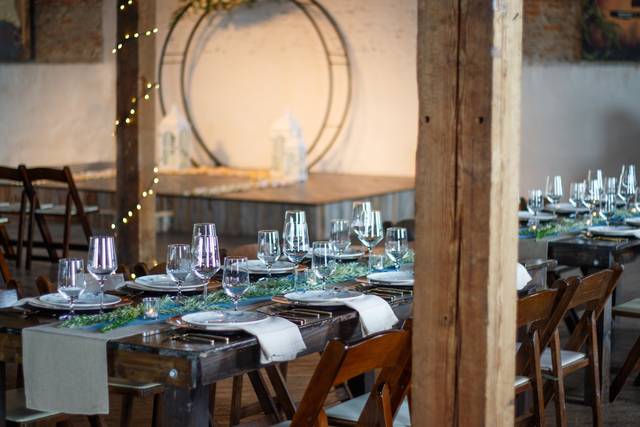 Event space table setting.