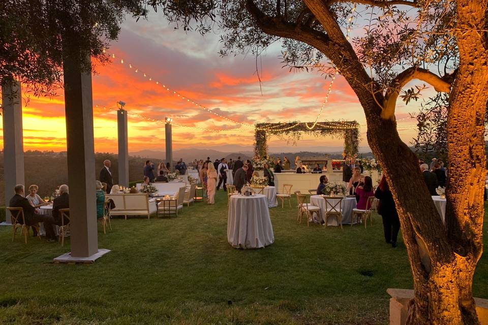 Outdoor wedding