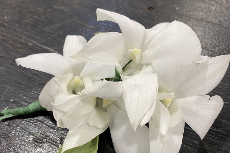 Groom’s corsage