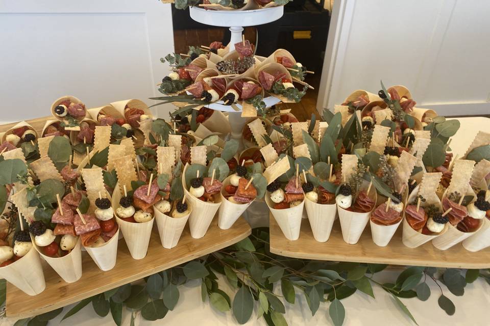 Charcuterie cones