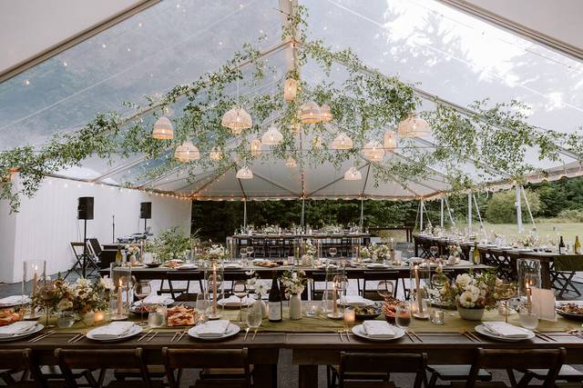 Tented Wedding Reception