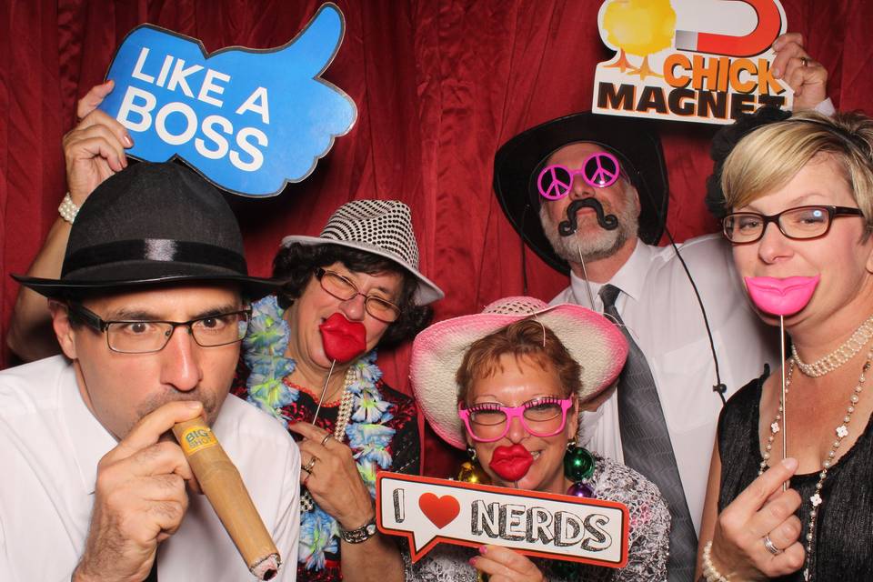 Fun in the Photo Booth