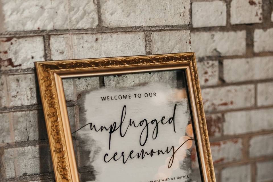 Unplugged Ceremony