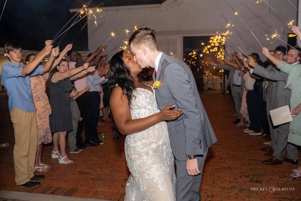 The sparks flew!