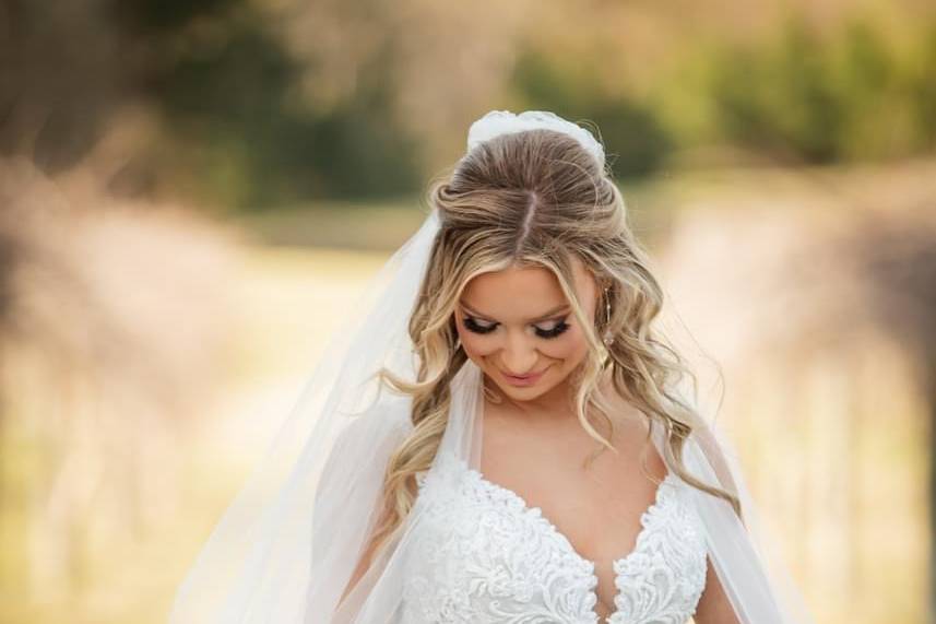 Wedding day joy