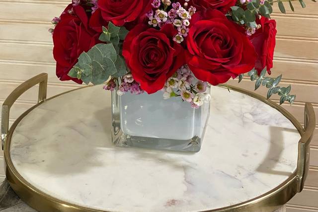 All Rose centerpiece