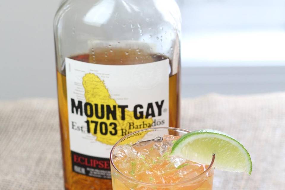Mount gay rum punch