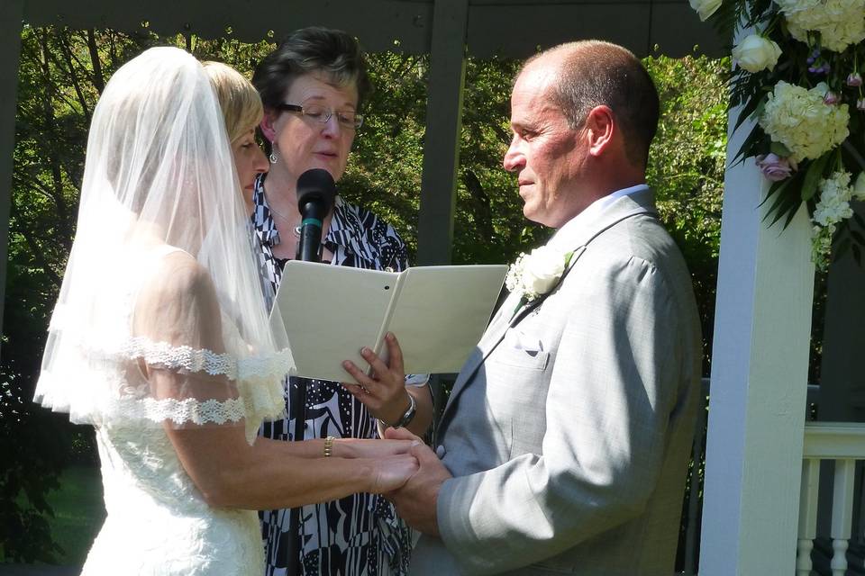 Gazebo wedding