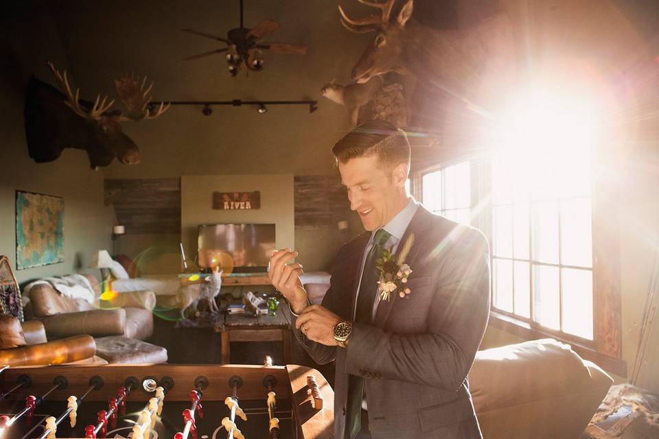 Groom portraits