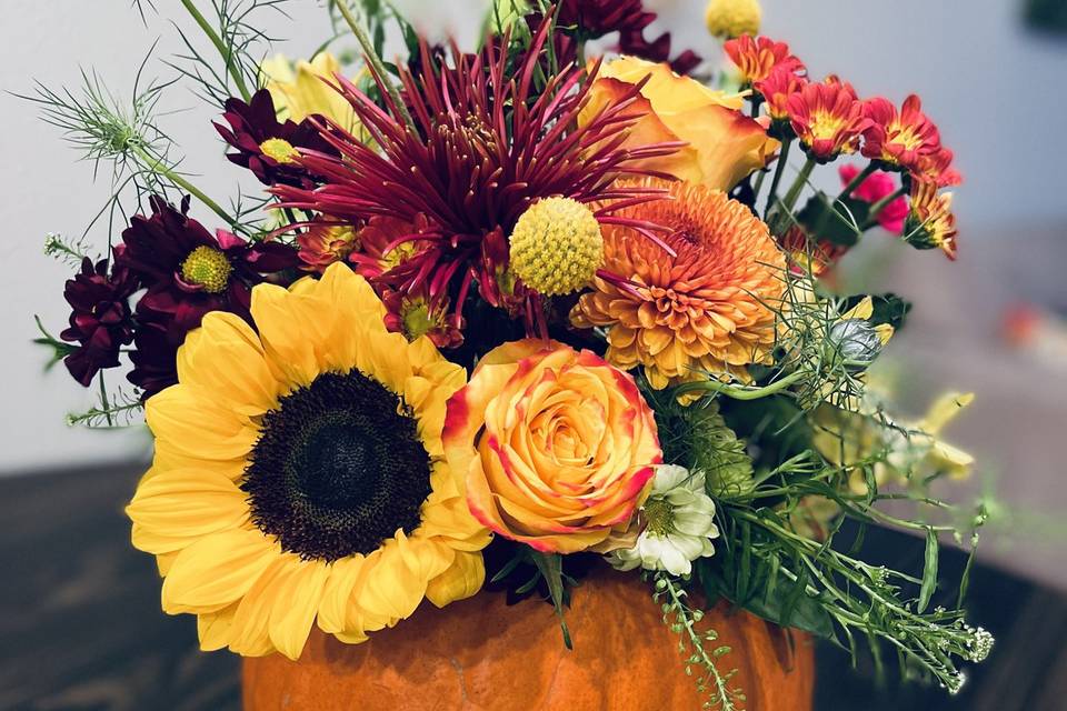 Pumpkin Centerpiece