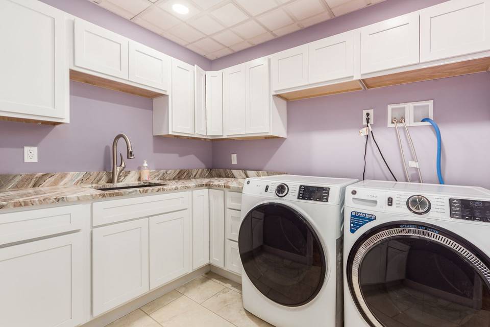 1 of 5 laundry rooms