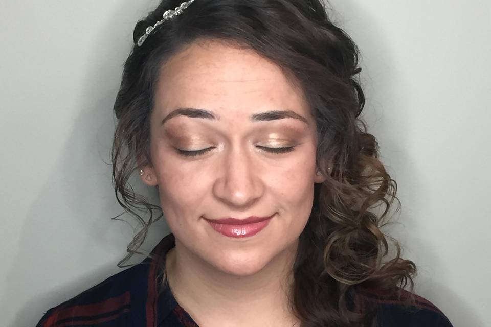 Milwaukee bridal makeup artist