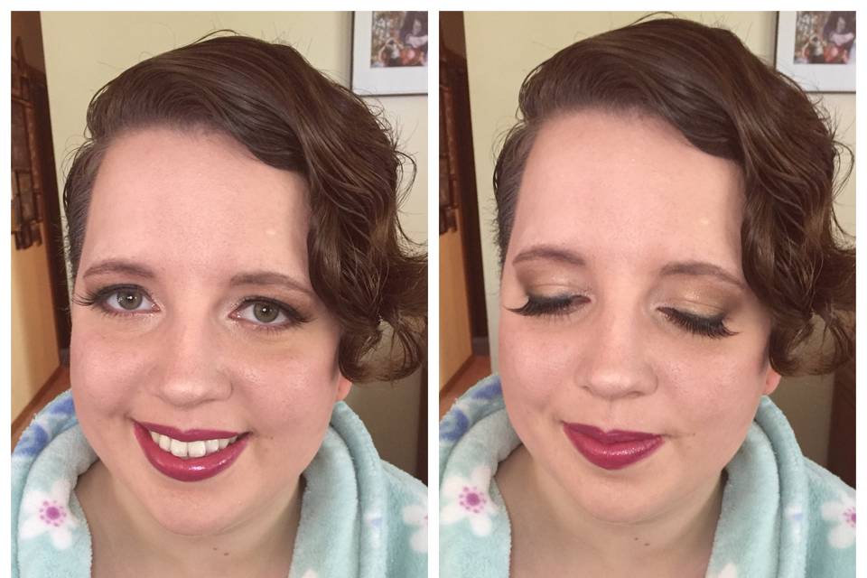 Milwaukee bridal makeup artist