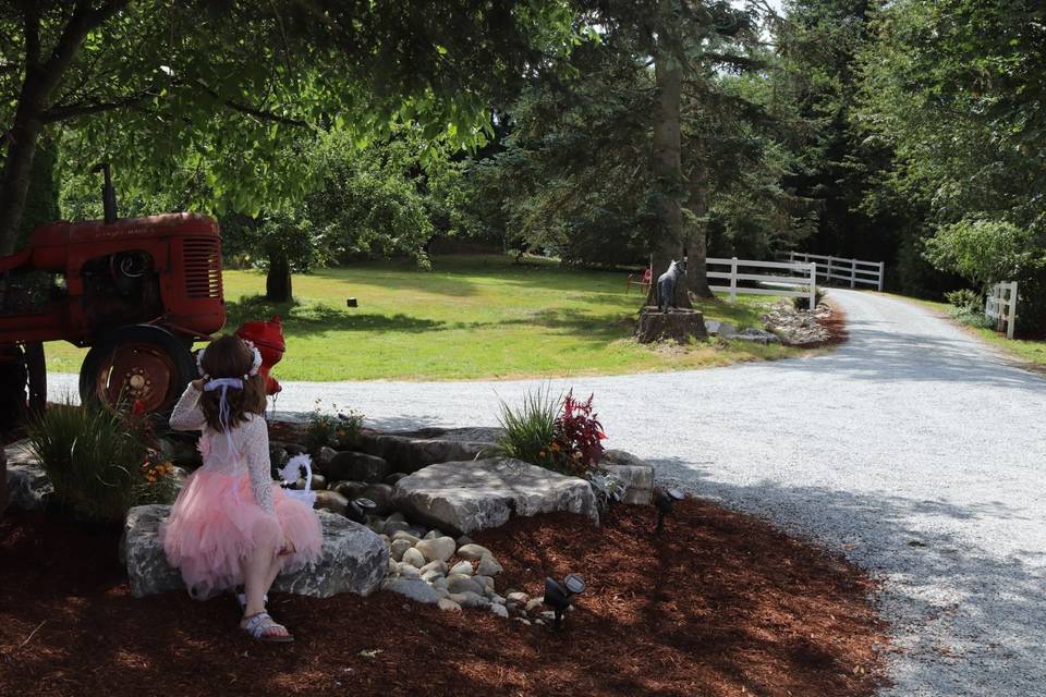 Venue Entrance & Fountain