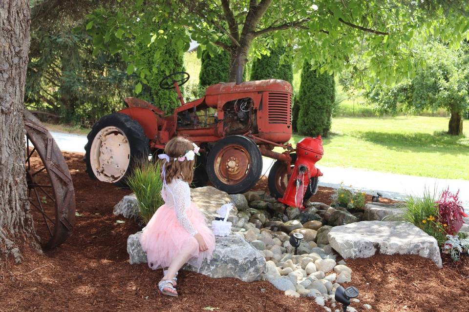 Tractor Fountain & Granite