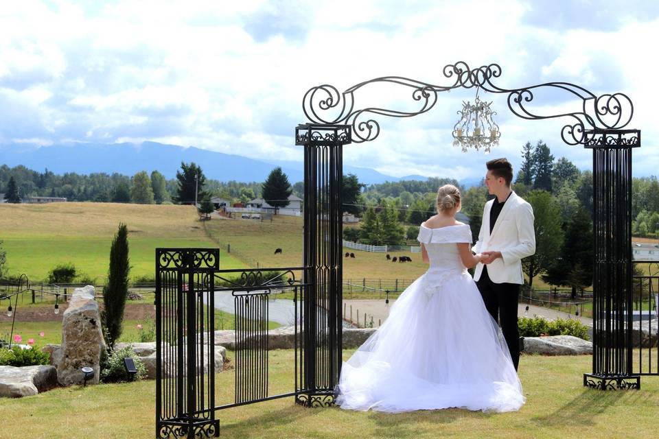 Moveable Arch Indoors Outdoors