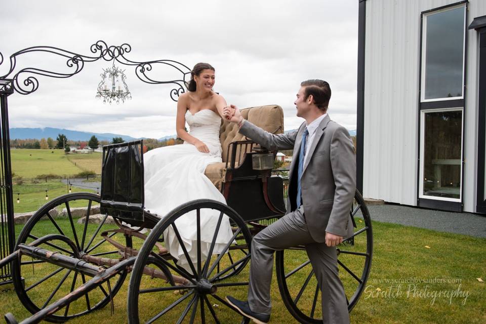 Engagement Photos Carriage
