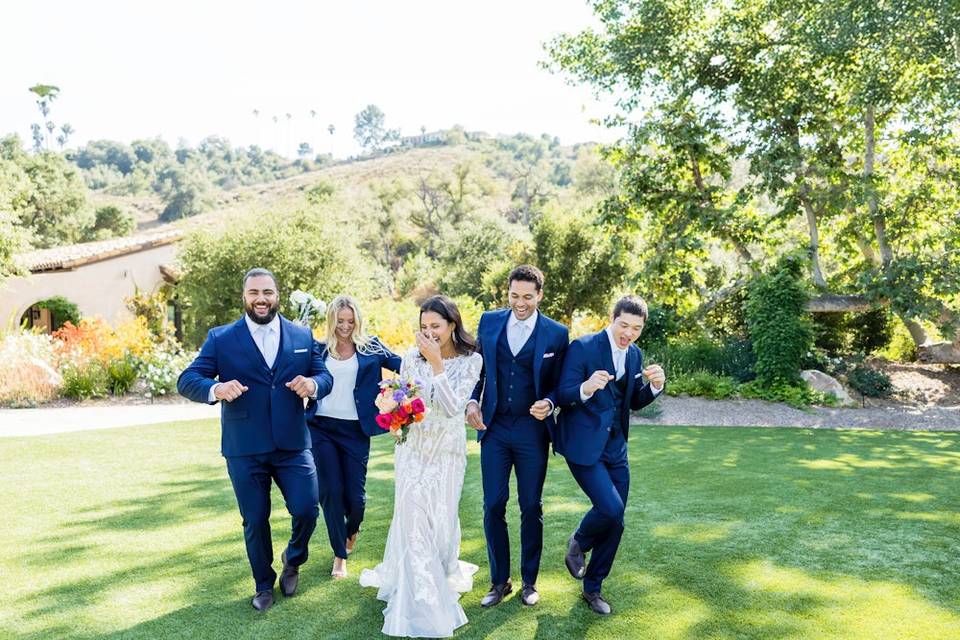 Dancing in suits is a vibe