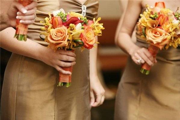 Hand tied Bouquets by Wayne