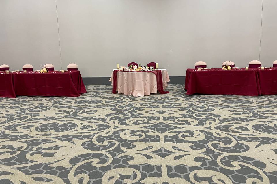 Wedding Party Tables