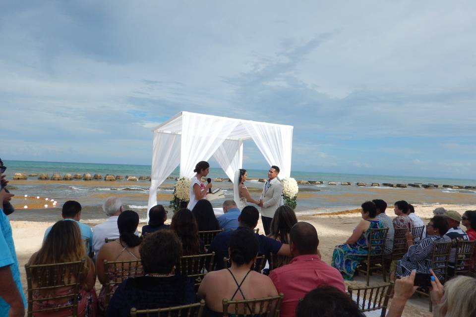 Beautiful beach wedding