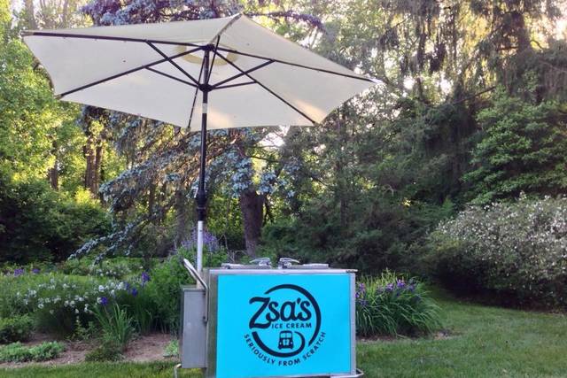 Zsa's Ice Cream cars