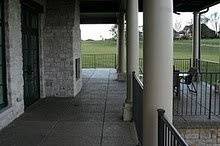 Side porch off dining room