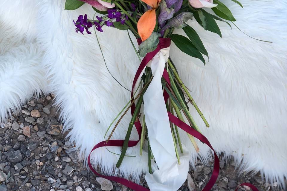 Elopement bouquet
