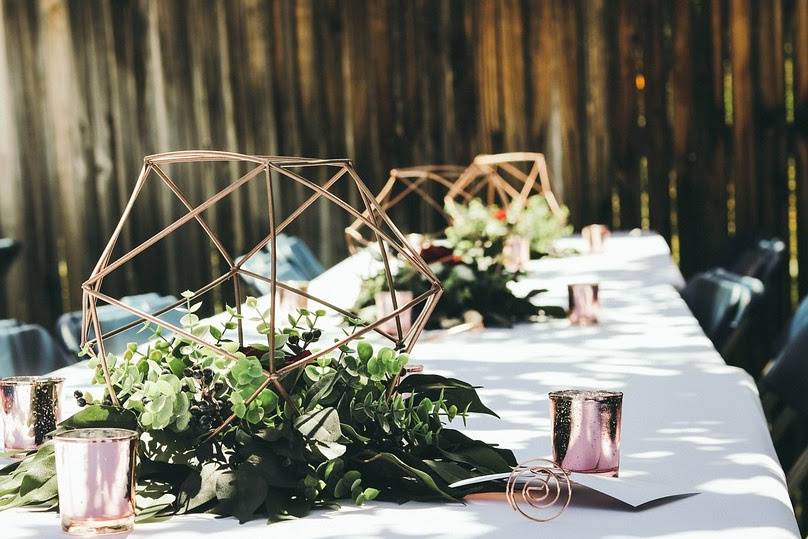 Simple centerpieces