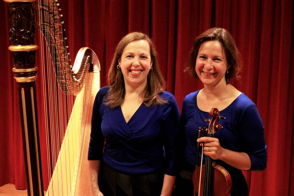 Harp and Violin